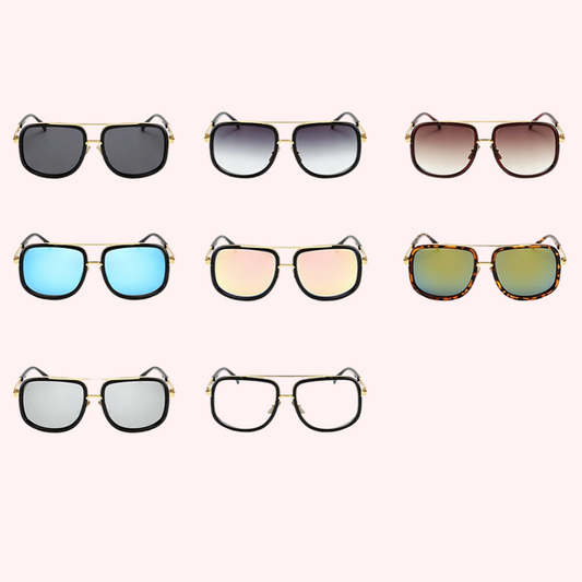 Airstream C-Series – Lunettes Aviateur Dégradées & Miroir