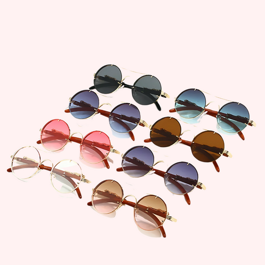 Soho Circle – Lunettes de soleil rondes vintage