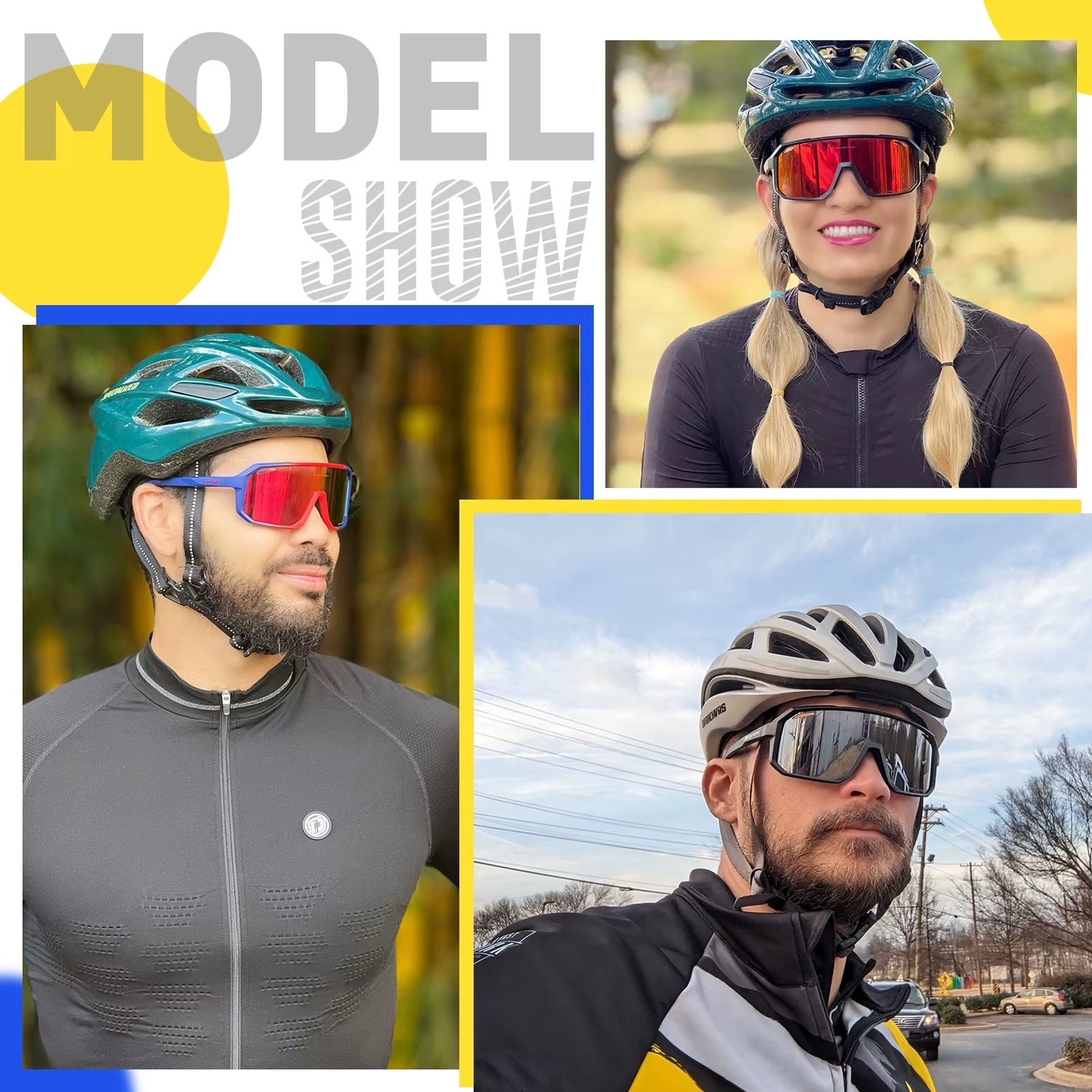 Men Bicycle Cycling Sunglasses Woman MTB Road Bike Driving Goggles Outdoor Sports Running Glasses UV400 Hiking Eyewear