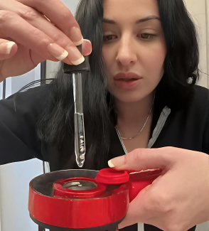 Scalp oil massage